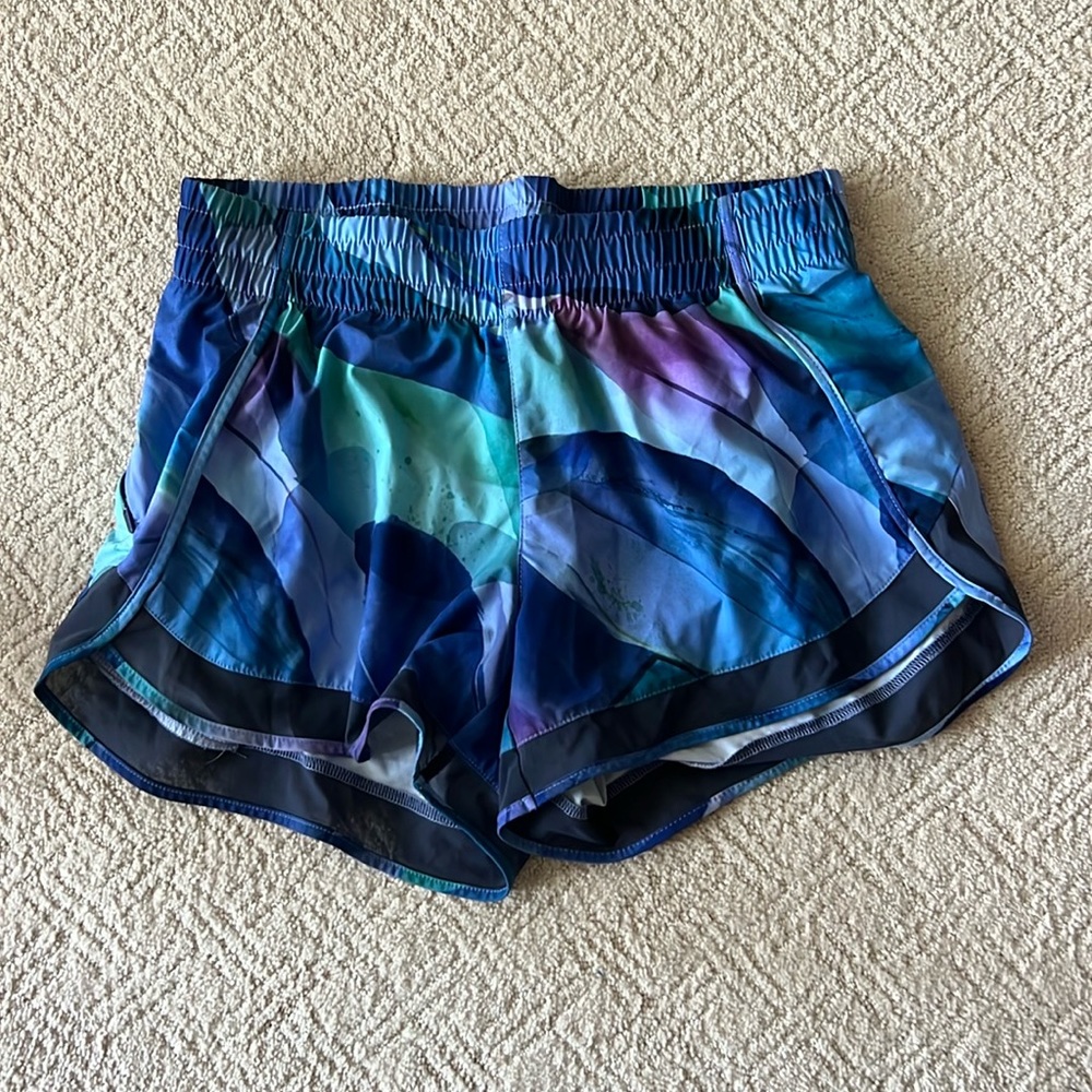 Athleta mesh racer short